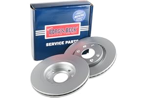 Borg & Beck BRAKE DISC PAIR Cit.C2C3C5Peu.206307 96-