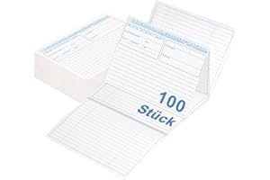 BEIMEIII 100 cartelline per pazienti piegate, formato A5, cartelline per medico, terapia, ospedale, fisioterapia, fisioterapia