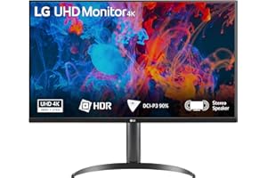 LG 32UR550K Monitor 32" Ultra HD 4K, 3840x2160, HDR 10, DCI-P3 90%, Speaker Stereo 10W, 60Hz, 4ms, HDMI 2.0, DisplayPort, Uscita Cuffie, Stand Pivot, Nero