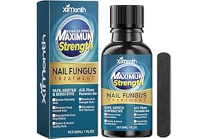 HNYGS-EU Antimicotico Unghie Piedi,Trattamento Extra Forte per Micosi Unghie Piedi e Mani, Nutre, Idrata, Ripara, Schiarisce e Favorisce la Ricrescita delle Unghie, Risultati Visibili,Liquido Antifungino 30ml