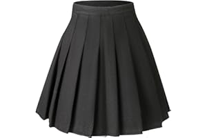 Hoerev Wool Plisowana Spódnica damska Wszechstronna z szortami na Zimny Sezon