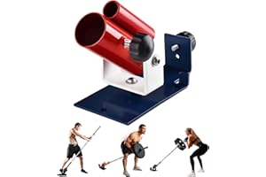 'Yes4All Deluxe T Bar Row Platform Landmine Attachments – Full 360° Swivel & Easy to Install – Fits 1'' Standard and 2'' Olympic Bars'