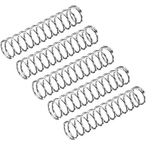 QUARKZMAN 5x Molle A Compressione In Acciaio Inox 304 – Filo 0,8mm, OD 9mm, Lunghezza 40mm, Per Riparazioni E Macchinari - 4