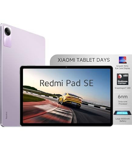 Redmi Pad SE| All Day Battery | Qualcomm Snapdragon 680| 90Hz