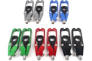 FINMOKAL Hinterachsblöcke Kettenspanner für Kawasaki Z900 ZR900 2017-2018