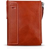 Portafoglio Uomo Con RFID Blocking Porta Carte E Ribaltina - Foto 11