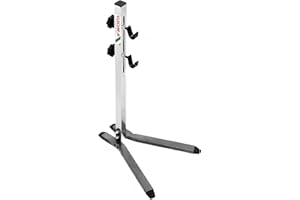Gioma Bikestand Unisex-Adult Stilo Gc 215-00 Fahrrad-Parkständer für Hinterradgabel Park-Hinterradgabelständer, cromato, vern