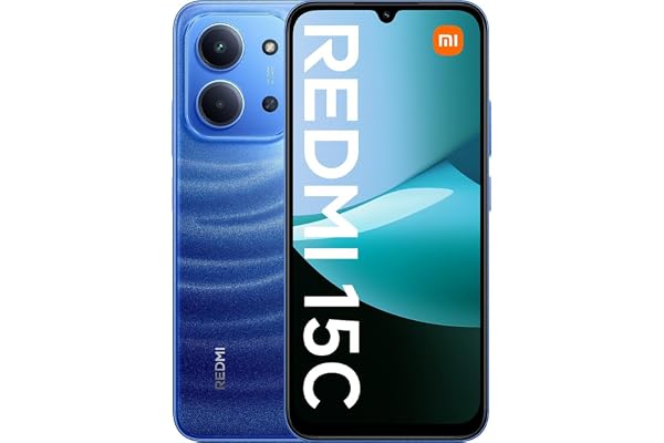 Redmi 15C 4+128 Moonlight Blue (ingen strömadapter ingår)