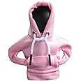 ECDREAM Shift Knob Hoodie, Funny Pink Car Accessories, Gear Shift Decor and Interior (Pink)