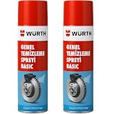 W&uuml;rth Fren Balata Ve Genel Temizleme Spreyi 2x 500 ml