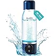 BUZIO Hydrogen Water Bottle Generator, Hydrogen Water Machine with Gen5 Technology Real 3000ppb Pure Hydrogen Rich Concentration, Alkaline Water bottle for Fitness, with Dupont Membrane, OLED Display