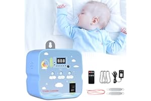 Elektrische Babyschaukel Controller,Aomdom Babywippe Controller mit 2 Stück Feder und Zeitschaltuhr Geräuscharm Einstellbarem Hängende Elektrische Wiegensteuerung bis 20 kg für Babyhängematte