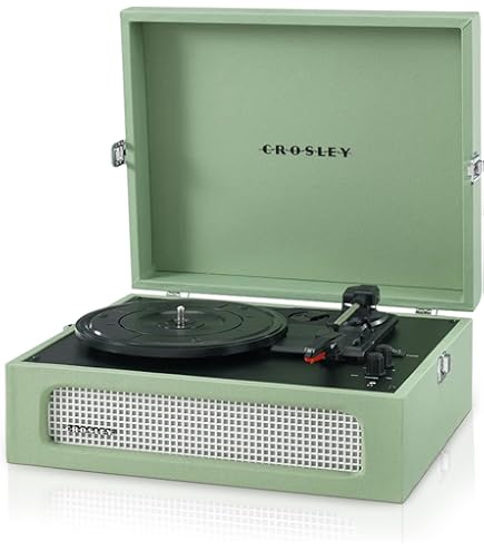 Crosley Revolution Portable Two Speed USB Enabled Turntable - Blue