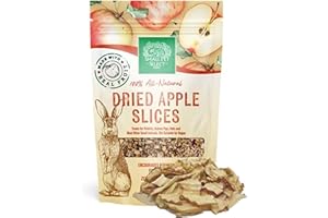 Small Pet Select Natural Dried Apple Treats for Rabbits, Guinea Pigs, Hamsters, Gerbils, Mice & Rats, 50g