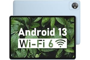 WIFI 6 Blackview Tablette Tactile 10,1 Pouces Android 13 Tab 70, 6+64GO(2TO TF), Tablette Gaming 6580mAh/Bluetooth 5.0/1280*800 HD+ IPS/Google GMS/Widevine L1/OTG/3 Caméras/2Ans Garantie-Bleu