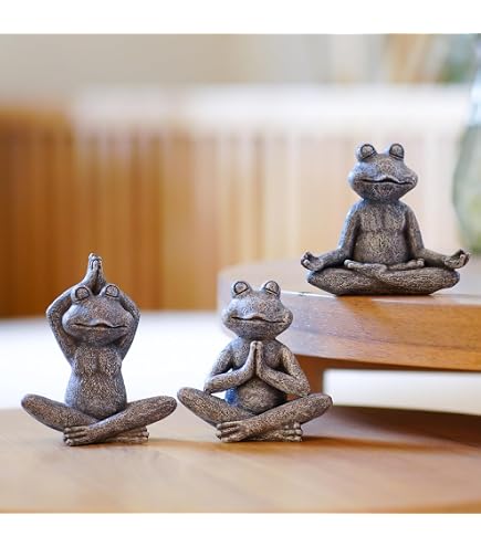 Nain De Jardin Assis Doré Et Vert - Figurine Déco 19x9x9cm - Style Humoristique Pour Intérieur