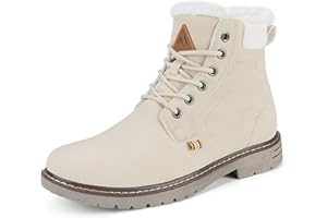 Mishansha Scarpe Uomo Stivaletti da Trekking Eleganti Scarpe da Ginnastica Stivali da Escursionismo Invernali Impermeabile Outdoor