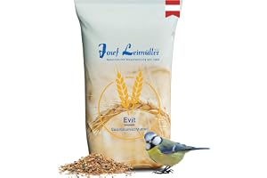 Leimüller Premium Fågelmat Vilda Fåglar 25 kg – Sommarfoder med Svarta Solrosfrön och Mjölmaskar – Extra Energi för Uppfödnin