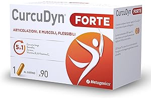 Metagenics CurcuDyn Forte - Per il Benessere di Articolazioni, Cartilagini e Tendini - 90 Capsule