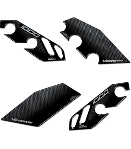 3D Sticker Compatible with/Replacement for Kawasaki and Made for Versys 1000, 2019, 2022 (Protection for Frame