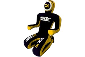 DALLX MMA Grappling Submission Sitting Dummy for Wrestling Judo Karate BJJ JIU Jitsu Punching Dummies Mixed Martial Arts Police Training Self Defense – UNFILLED