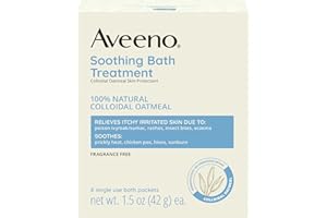 Aveeno Fragrance Free Soothing Bath Treatment 8-Count