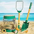 TOYBY Explorer Kit & Sea Catching Tool Set for Kids, Bug Catcher Kit, Outdoor Exploration with Bug Catcher for Kids, Magnifying Glass, Sand Shovel, Goggles Outdoor Toys for 3+ Year Old Boys Girls
