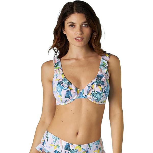 Amazon Reggiseno Allacciatura Collo Reggiseno Costume Bikini Donna