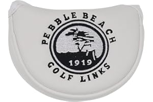HISTAR Pebble Beach - Funda para palo de golf con cierre magnético para Scotty Cameron (blanco)
