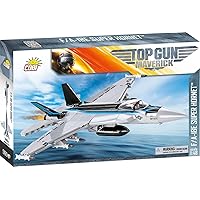 COBI-F/A-18E Super Hornet Top Gun Blocchi di Costruzione, Colore Argento, 5805