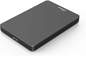 Sonnics 500GB Grigio scuro hard disk esterno portatile USB 3.0 Super velocità di trasferimento per uso con Windows PC, Apple Mac, Xbox One e PS4
