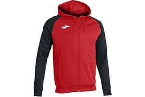 Joma - Sudadera de Hombre con Capucha y Cremallera , 8XS - 3XL - Suave y Cálido con Rib en Puños y Bajo - Academy IV