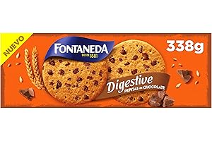 Fontaneda Digestive Galletas con Pepitas de Chocolate con Leche 338g