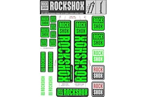 Rockshox Unisex Front Suspension Decal Kit 30/32mm Ne05 My18 Sid/Reba/Revelation(pre-2018)/Sektor/Recon/Xc32/3 Service Spare Part, Black, 30 32mm UK