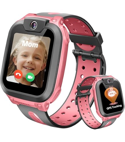 4G Montre Connectée Enfant GPS Tracker Appel Vidéo Téléphone SOS