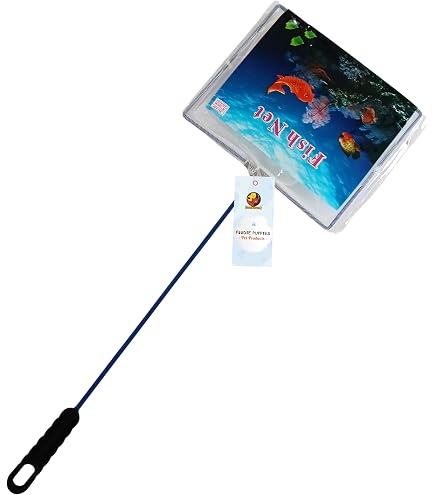 Generic 12inch Fish Net | Aquarium/Fish Tank Net | Nylon Net - Safe for All  Fish, Blue Handle - Quick Catch Mesh : Amazon.in: Pet Supplies
