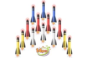 Anginne Raketen Spielzeug für Kinder, Spielzeug ab 3 4 5 6 7 8 9 10 Jahre Jungen Geschenk Mädchen 3-11 Jahre Spielzeug Junge 3-9 Jahre Outdoor Spiele für Kinder Weihnachtengeschenke für Kinder