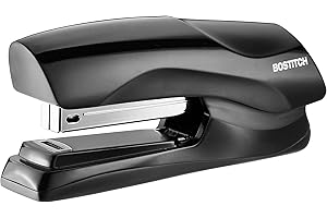 Bostitch Office Zszywacz do dużych obciążeń, pojemność 40 arkuszy, bez zacinania, pełny pasek, do klasy, biura lub biurka, czarny