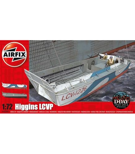 Maquette Militaire Heller LCVP Péniche De Débarquement Avec Équipage - 1/72 - Neuf - Réf 79995