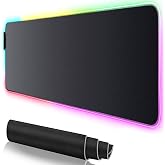 Klasse Rgb Mouse Pad 80x30 Cm, 4mm Thickness, Glossy Waterproof Surface, Player Gaming XXL Mausepad, 14 Different Color Modes (Parl