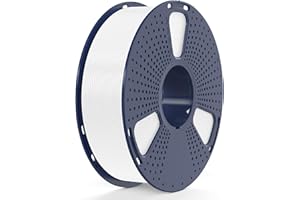 SUNLU Rapide PETG 3D Filament 1.75mm 1KG, Haute Vitesse 30-600mm/s Filament pour Imprimante 3D, Précision Dimensionnelle +/-0.02 mm, 1kg Bobine, Convient à la plupart des Imprimantes 3D FDM (Blanc)