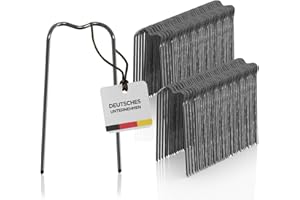 Talvani Premium Patenthaften Römerhaften Strohblumennadeln - Krampen für Kränze und Floristikbedarf - 7mm | 10mm | 17mm x 25mm | 30mm | 35mm | 50mm