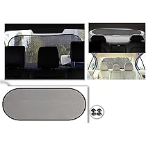 Autopearl Collapsible Mesh Foldable Auto Front/Rear Window Sun