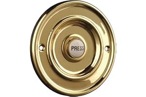 Byron 2207/P1 Bouton-Poussoir Universel de Carillon Filaire