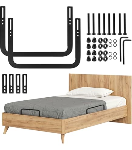 HAMON Antislip matrashouder, 6 stuks, antislip matrastopper, matrashouder voor bedframes, schroefbaar, matrashouder tegen matrassen van 10-30 cm grote matrassen