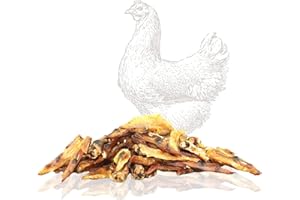 Ligo Natural Snack Barf carne essiccata 100% carne naturale per cani, di alta qualità, senza conservanti e ogm. 200 g (POLLO, ALI)