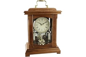 WBL Classic Wooden Anniversary Lantern Style Clock with handle