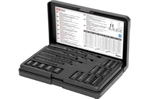 KS Tools 150.1305 Juego de extractores de roscas M5-M16, 25 pzs