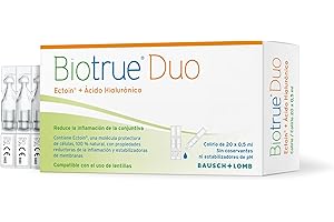 Biotrue DUO, Ectoín y Ácido Hialurónico