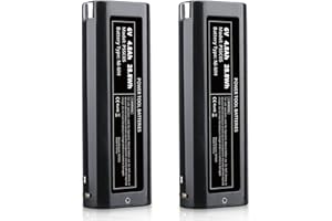 DASNITE 2-Pack 4.8Ah 6V 404717 Ni-MH Battery Replacement for Paslode Battery Compatible with 404717 B20544E BCPAS-404717 404400 Cordlees Tools